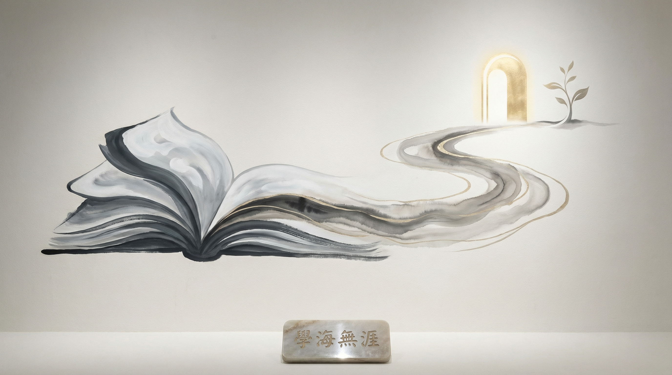 香港升学国风插画